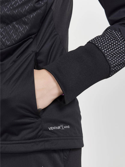 WOMEN'S STORM BALANCE XC SKI JACKET - Black/Black Craft Sportswear NA