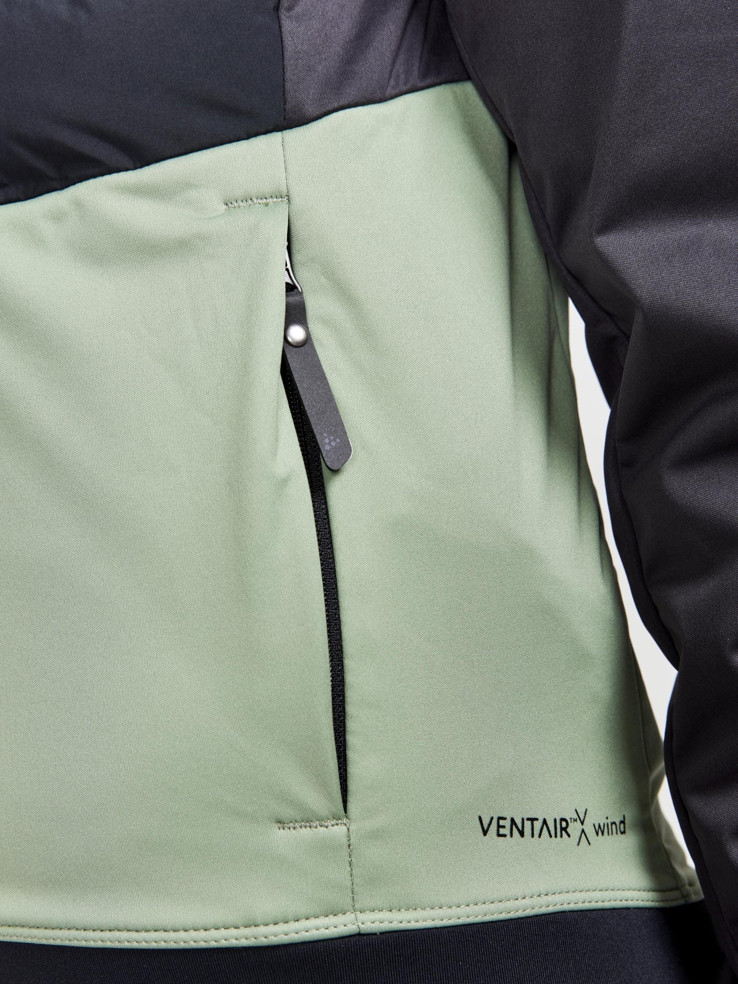 WOMEN'S PURSUIT THERMAL XC SKI JACKET - BLACK-JADE Craft Sportswear NA