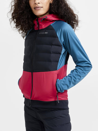 WOMEN'S PURSUIT THERMAL XC SKI JACKET - BLACK/UNIVERSE Craft Sportswear NA
