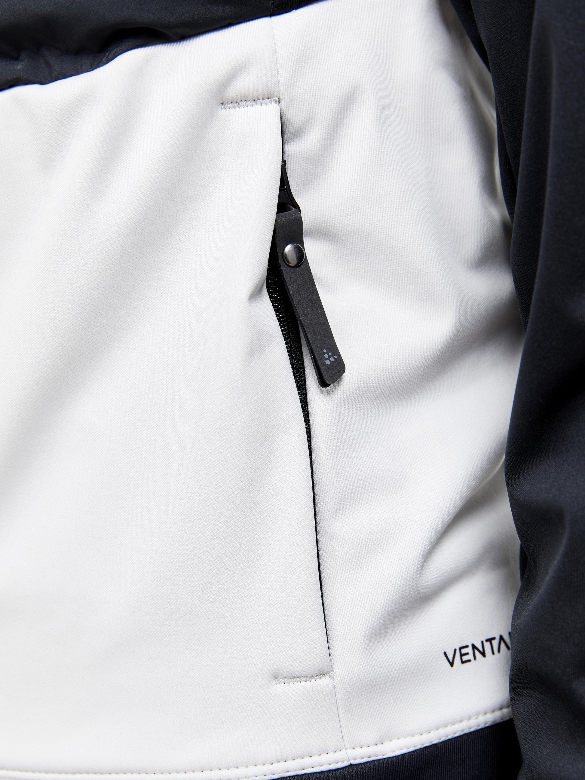 WOMEN'S PURSUIT THERMAL XC SKI JACKET - BLACK/ASH Craft Sportswear NA