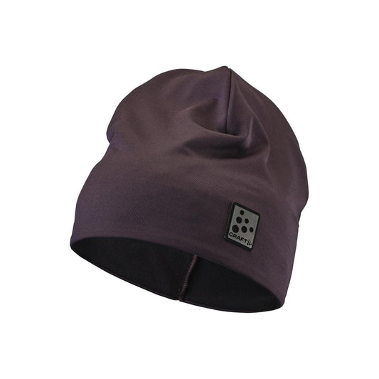MICROFLEECE PONYTAIL HAT - DK PLUM Craft Sportswear NA