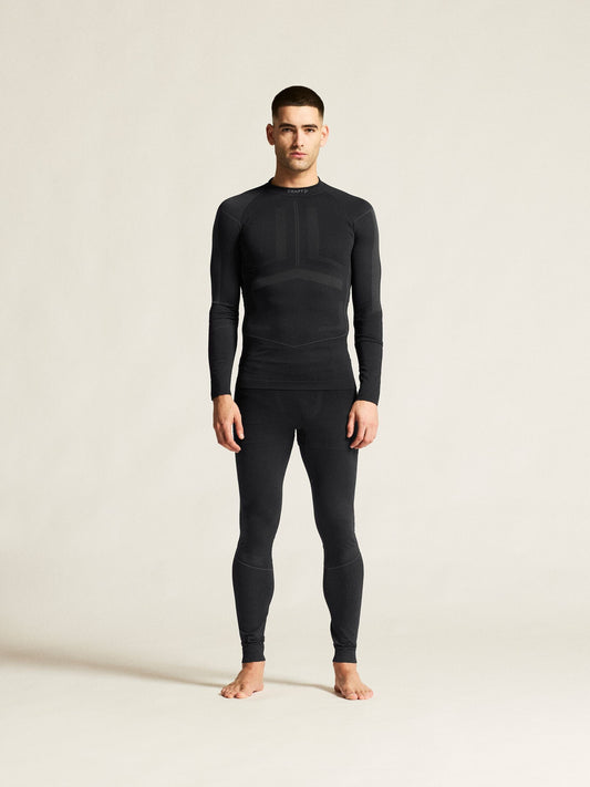 Men's Active Intensity Baselayer - Black/Asphalt Men's Baselayer Craft Sportswear NA