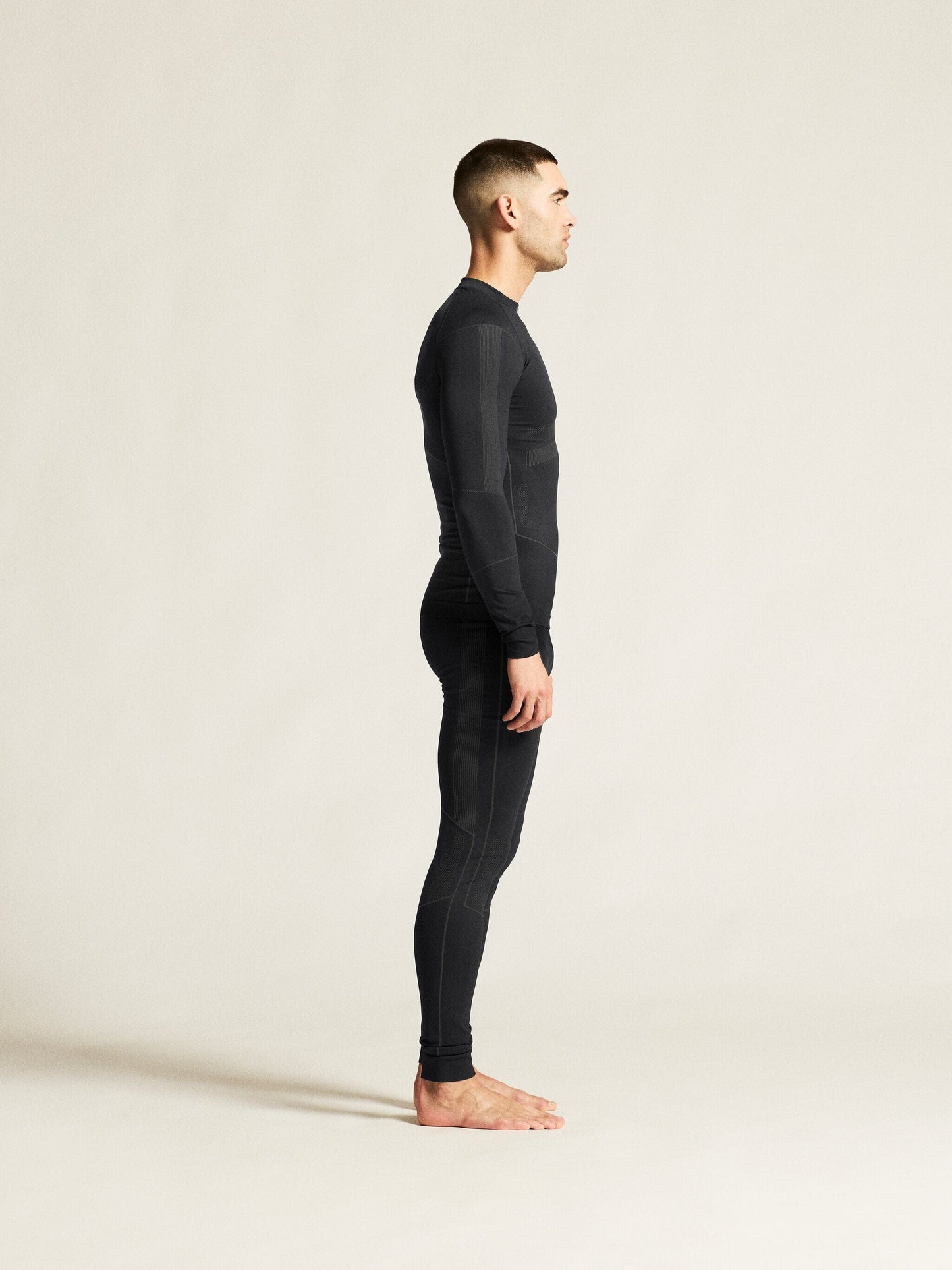 Men's Active Intensity Baselayer - Black/Asphalt Men's Baselayer Craft Sportswear NA