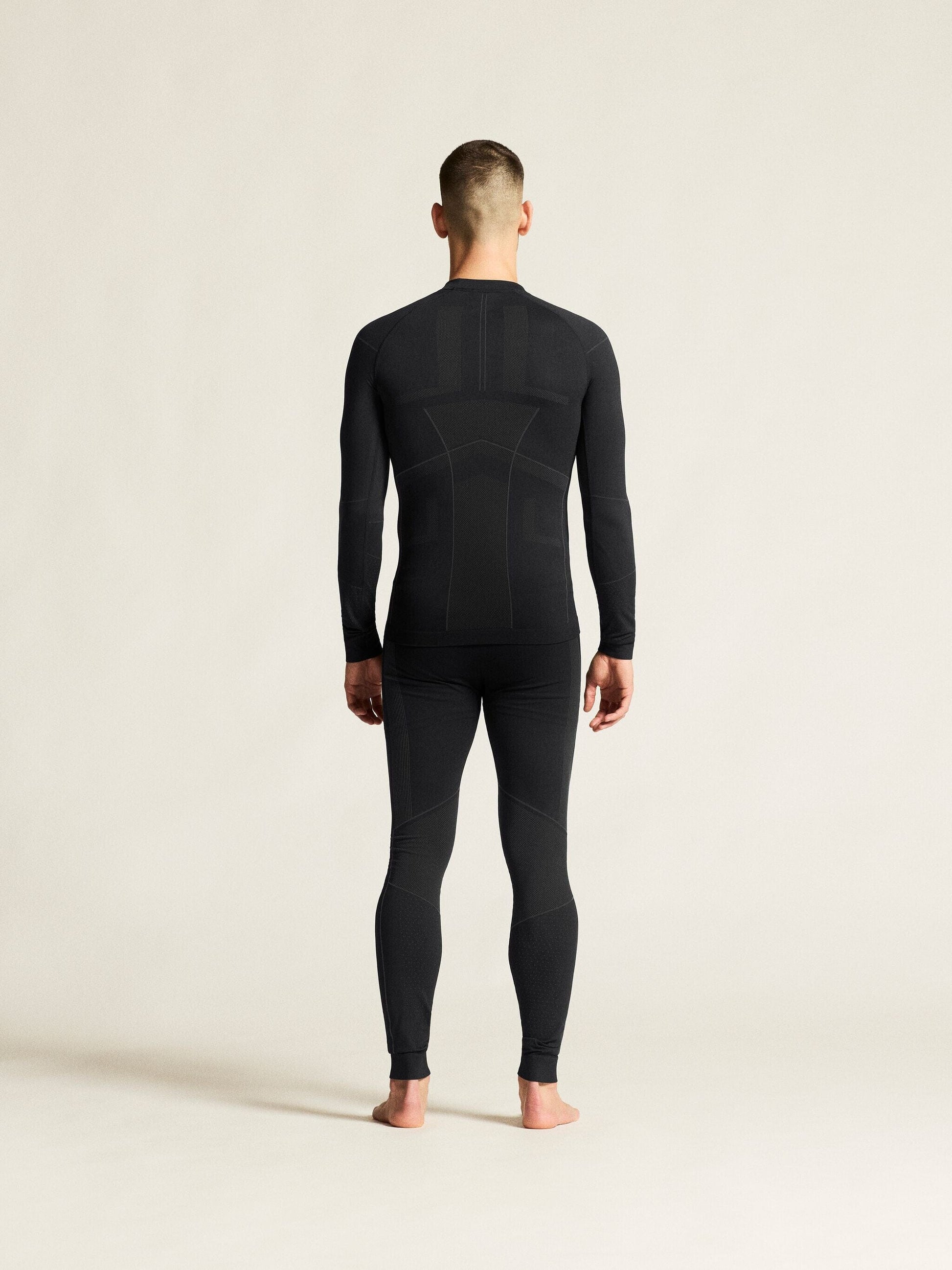 Men's Active Intensity Baselayer - Black/Asphalt Men's Baselayer Craft Sportswear NA
