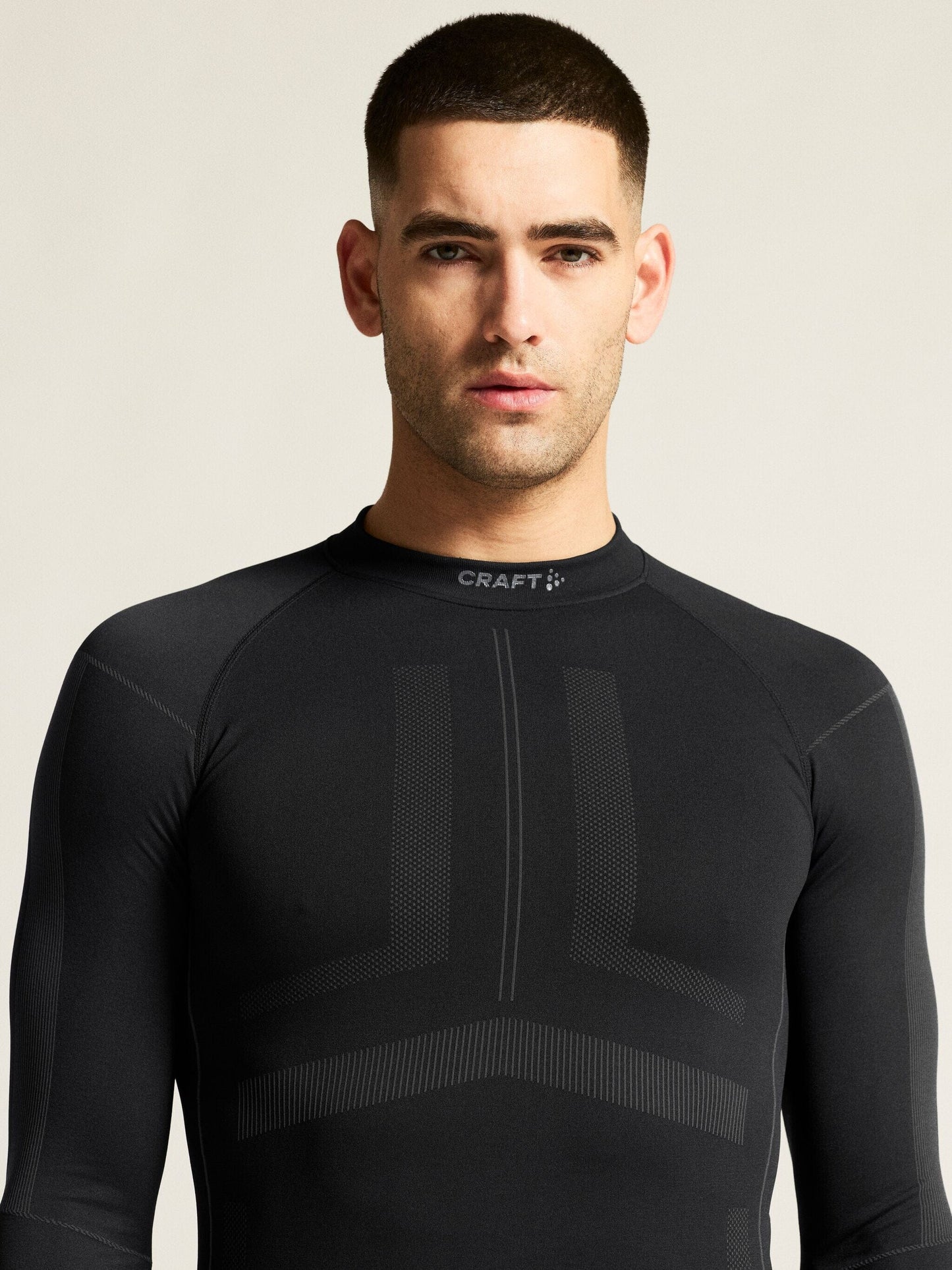 Men's Active Intensity Baselayer - Black/Asphalt Men's Baselayer Craft Sportswear NA