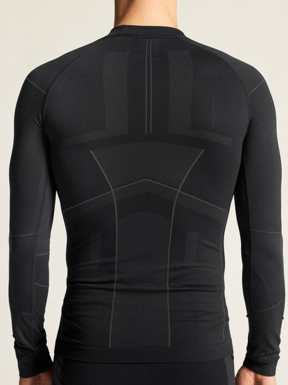Men's Active Intensity Baselayer - Black/Asphalt Men's Baselayer Craft Sportswear NA