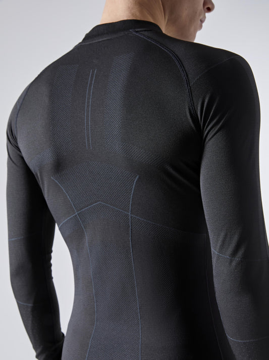 MEN'S ACTIVE INTENSITY BASELAYER - BLACK/ASPHALT Craft Sportswear NA