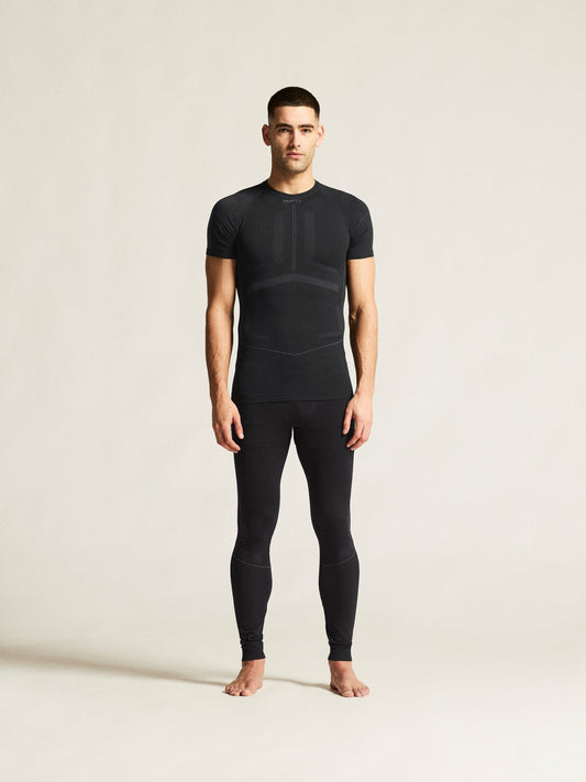 Men's Active Intensity Baselayer Pants - Black/Asphalt Men's Pants and Tights Craft Sportswear NA