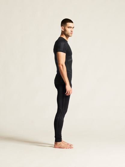 Men's Active Intensity Baselayer Pants - Black/Asphalt Men's Pants and Tights Craft Sportswear NA