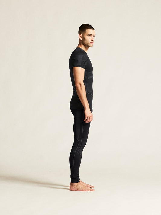 Men's Active Intensity Baselayer Pants - Black/Asphalt Men's Pants and Tights Craft Sportswear NA