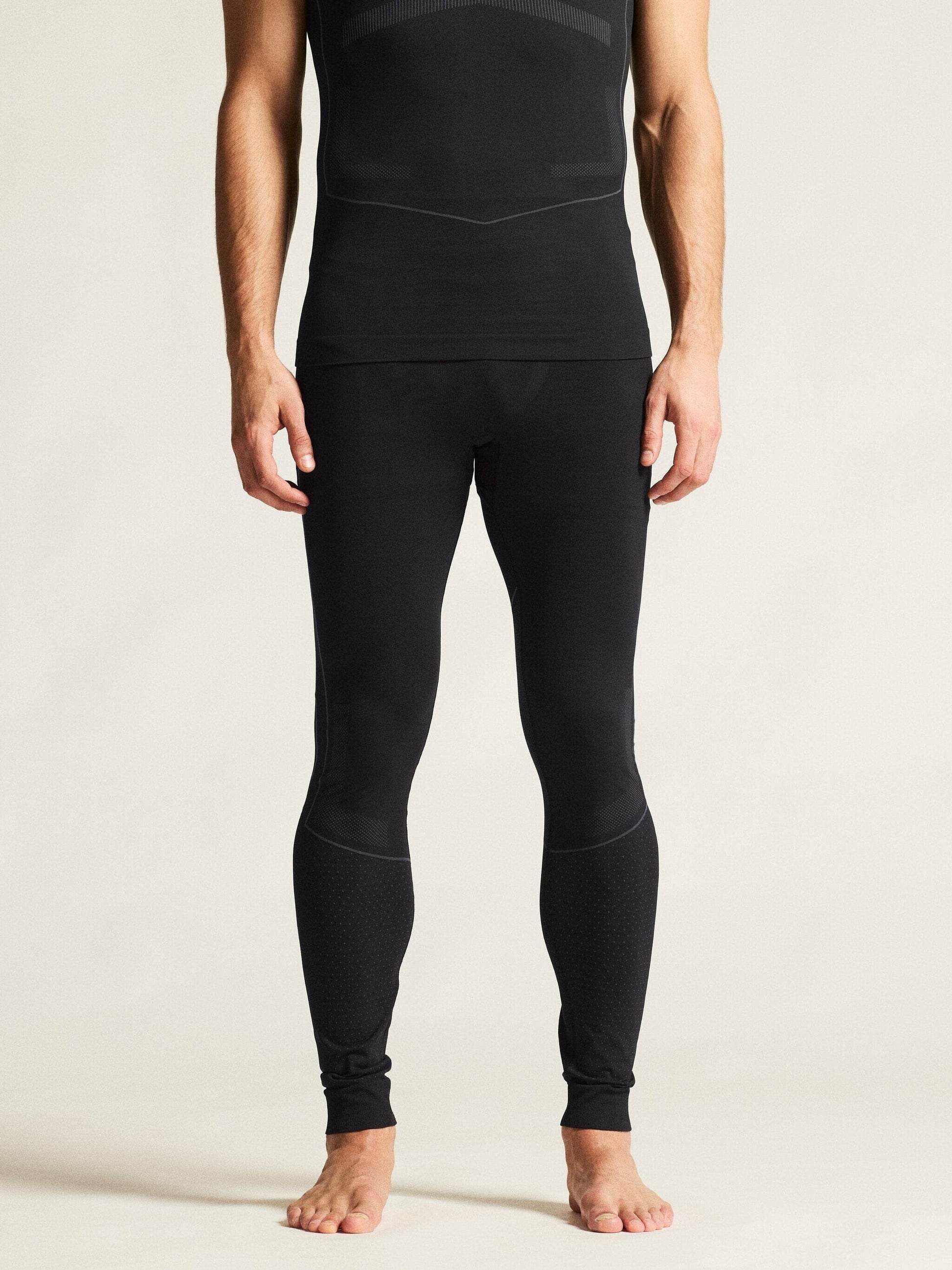 Men's Active Intensity Baselayer Pants - Black/Asphalt Men's Pants and Tights Craft Sportswear NA