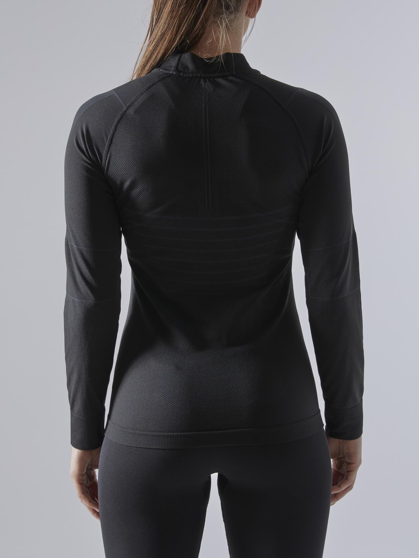WOMEN'S ACTIVE INTENSITY BASELAYER - BLACK/ASPHALT Craft Sportswear NA