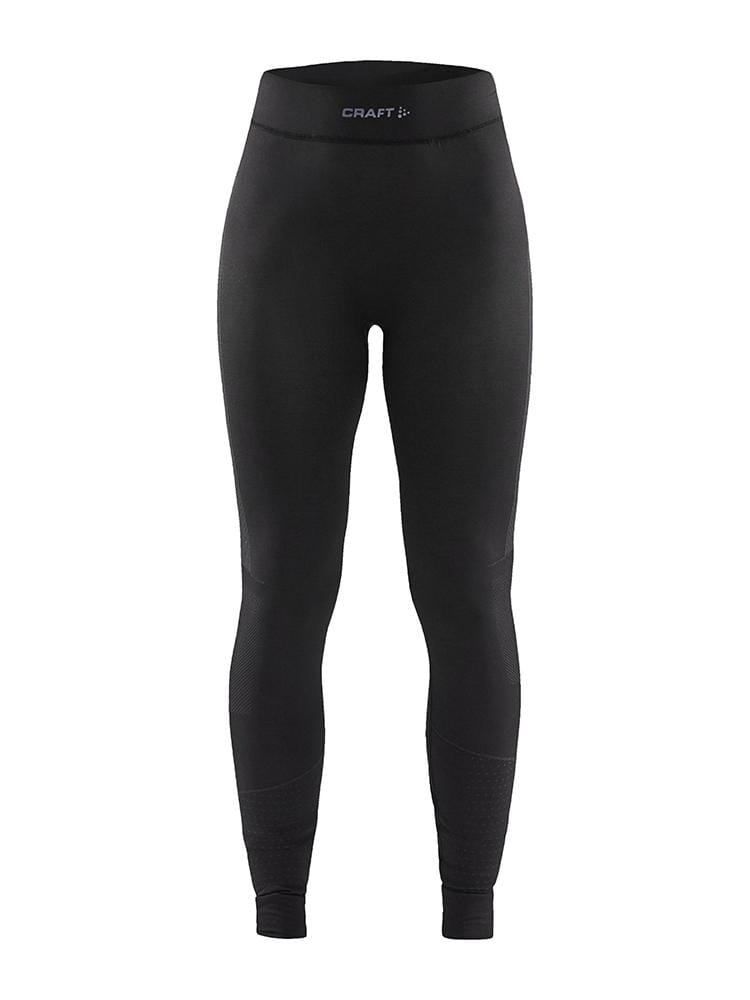 WOMEN'S ACTIVE INTENSITY BASELAYER PANTS - BLACK/ASPHALT Craft Sportswear NA