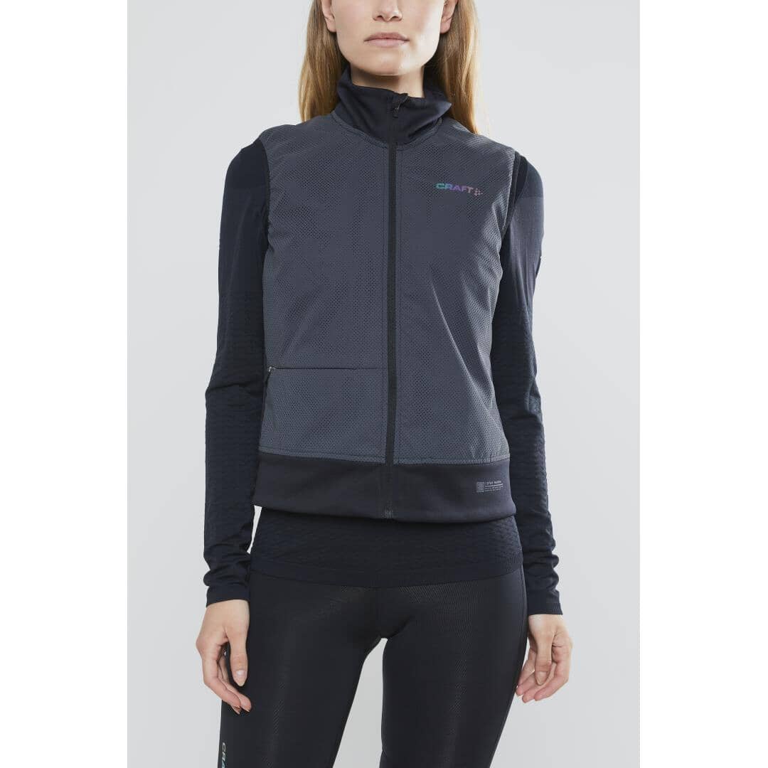 WOMEN'S LUMEN ZUBZERO BODY WARMER VEST - Black Craft Sportswear NA