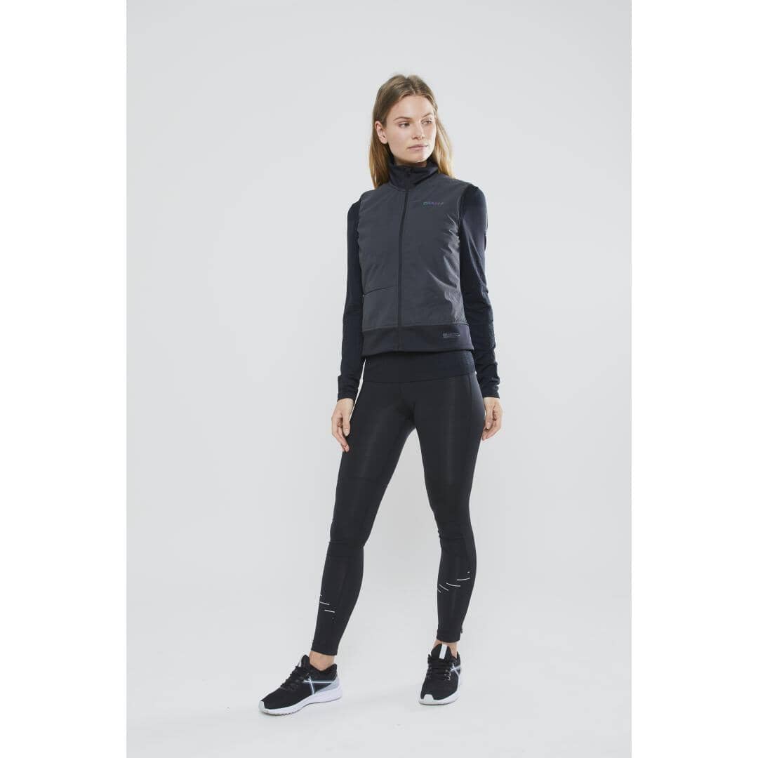 WOMEN'S LUMEN ZUBZERO BODY WARMER VEST - Black Craft Sportswear NA