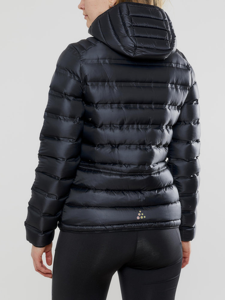 WOMEN'S LIGHT DOWN JACKET - Black Craft Sportswear NA