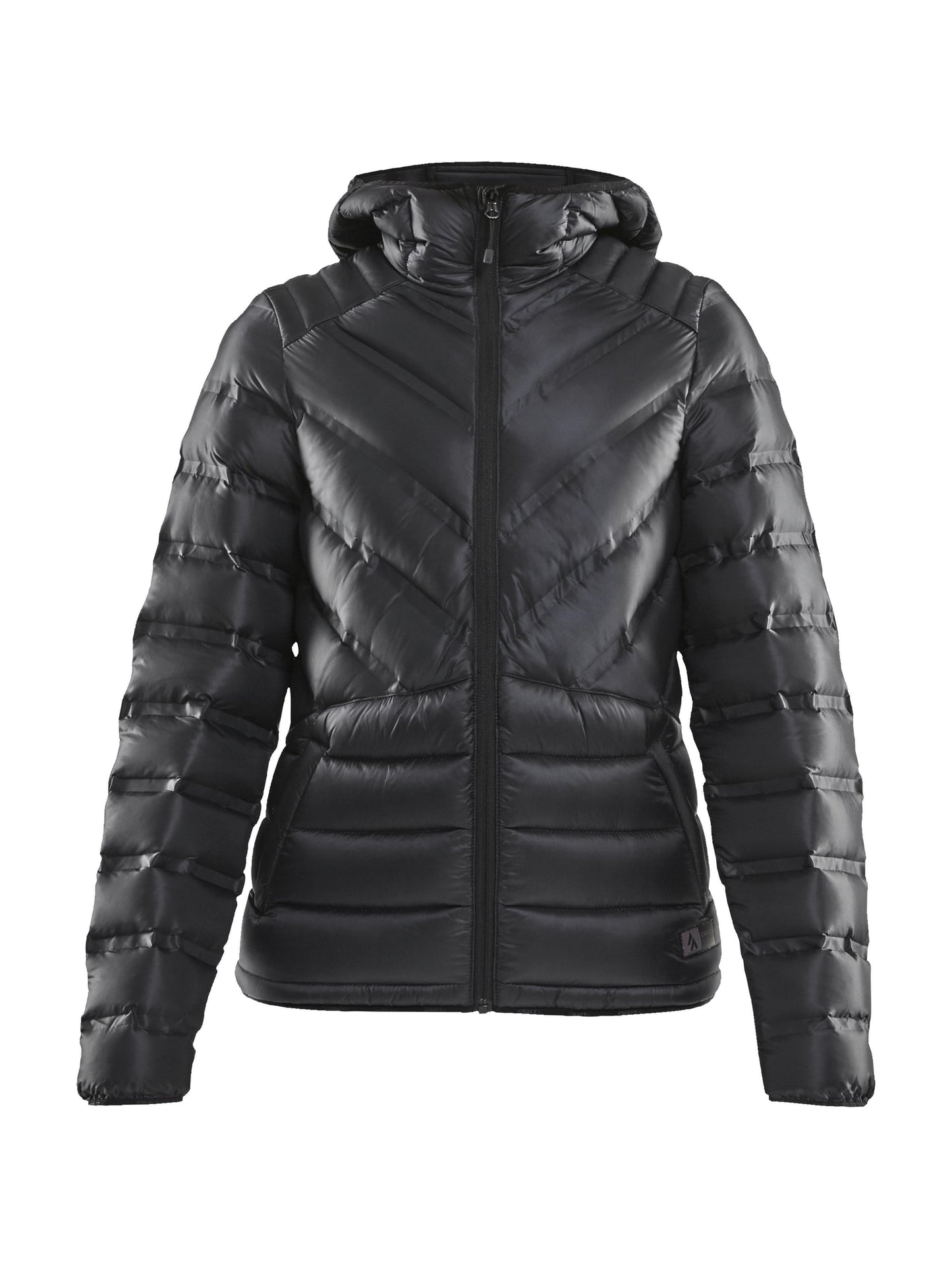 WOMEN'S LIGHT DOWN JACKET - Black Craft Sportswear NA