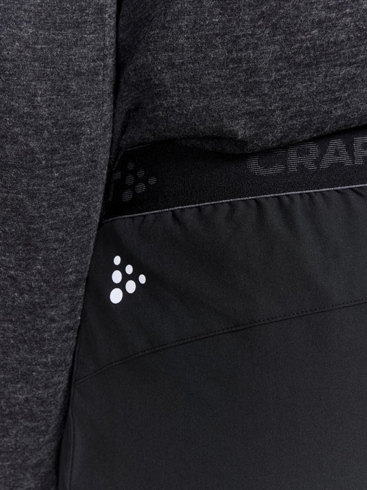 WOMEN'S ADV ESSENCE TRAINING PANTS - Black/Flumino Craft Sportswear NA