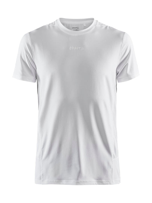 MEN'S ADV ESSENCE SHORT SLEEVE TRAINING TEE - WHITE Craft Sportswear NA