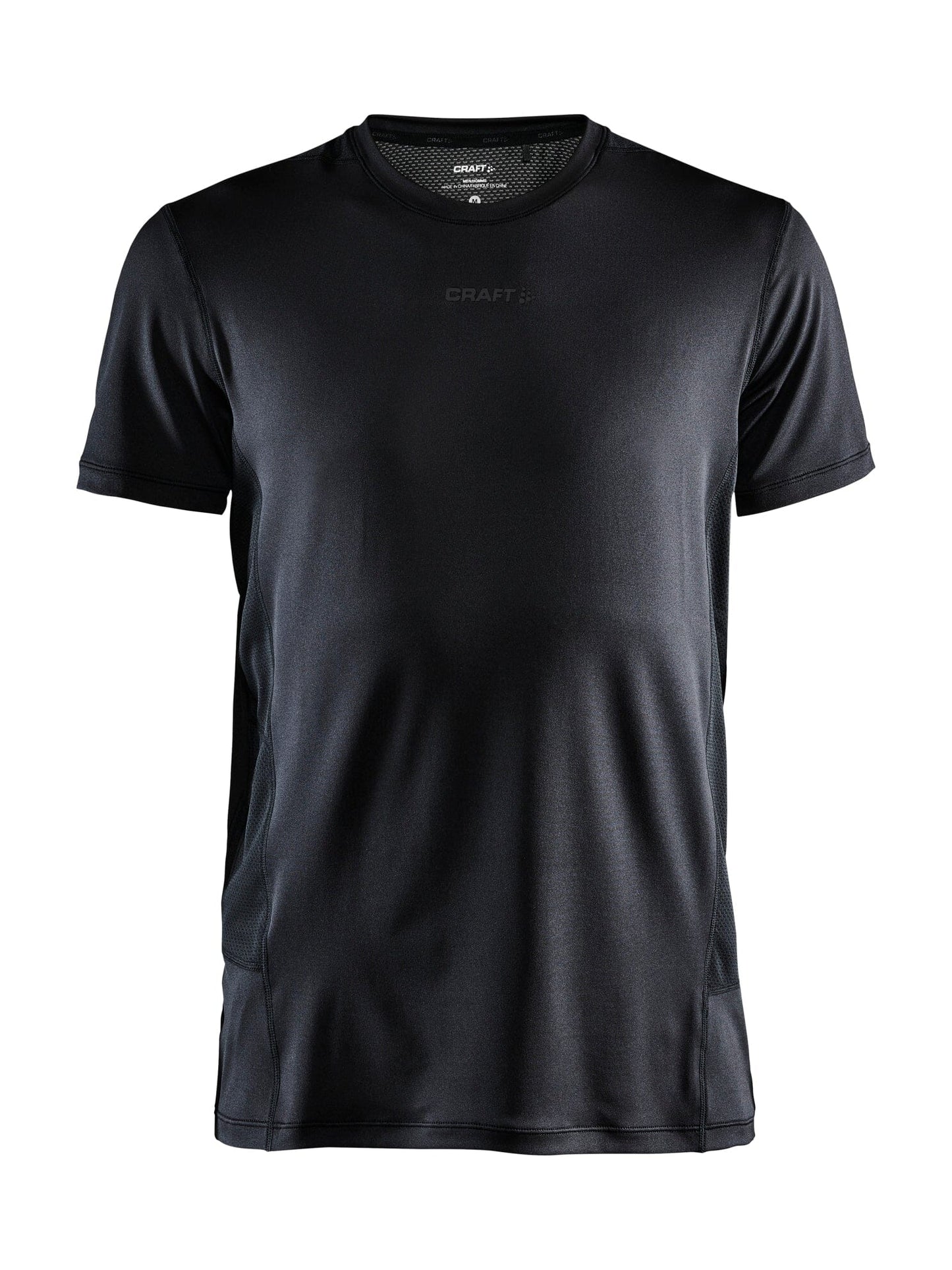 MEN'S ADV ESSENCE SHORT SLEEVE TRAINING TEE - Black Craft Sportswear NA