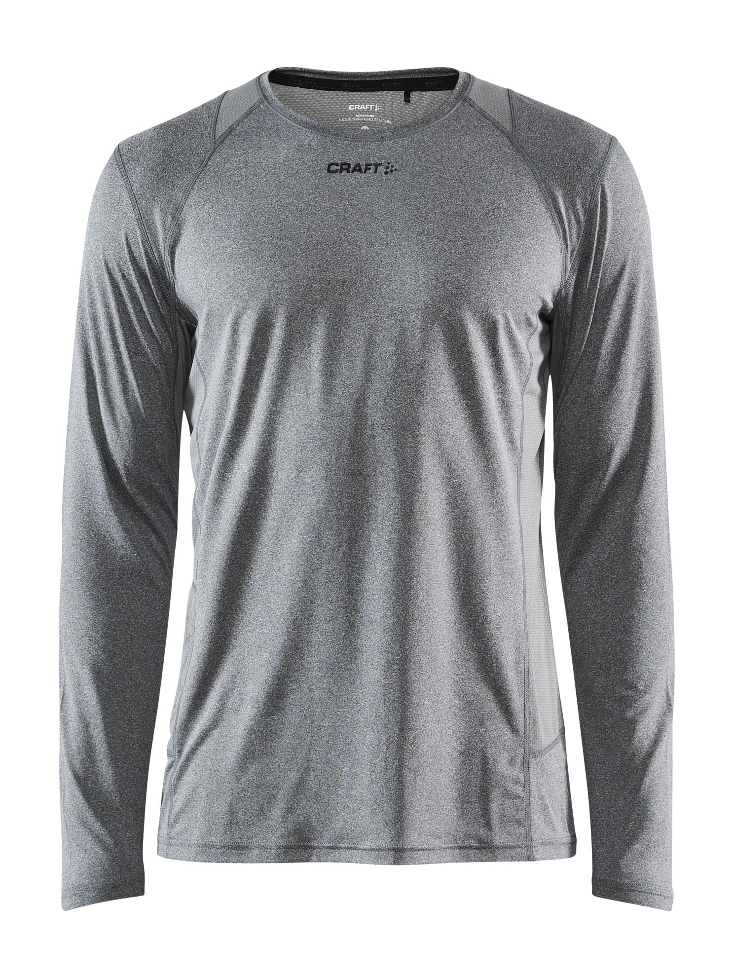 Men's ADV Essence Long-Sleeve Tee - Dk Grey Melange Craft Sportswear NA