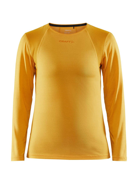 WOMEN'S ADV ESSENCE LONG SLEEVE TRAINING TEE - CALM Craft Sportswear NA