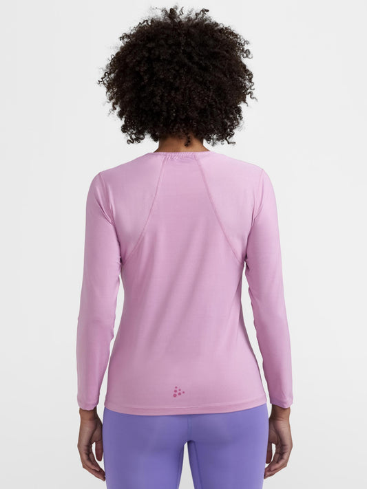 WOMEN'S ADV ESSENCE LONG SLEEVE TRAINING TEE - DAWN Craft Sportswear NA