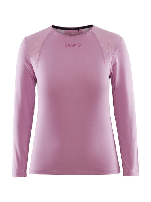 WOMEN'S ADV ESSENCE LONG SLEEVE TRAINING TEE - DAWN Craft Sportswear NA