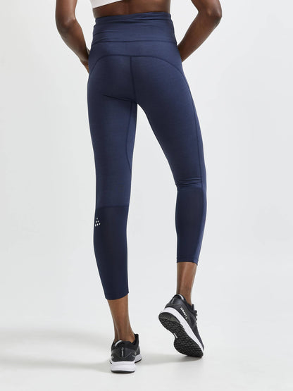 WOMEN'S ADV ESSENCE HIGH WAIST TRAINING TIGHTS - BLAZE MELANGE Craft Sportswear NA