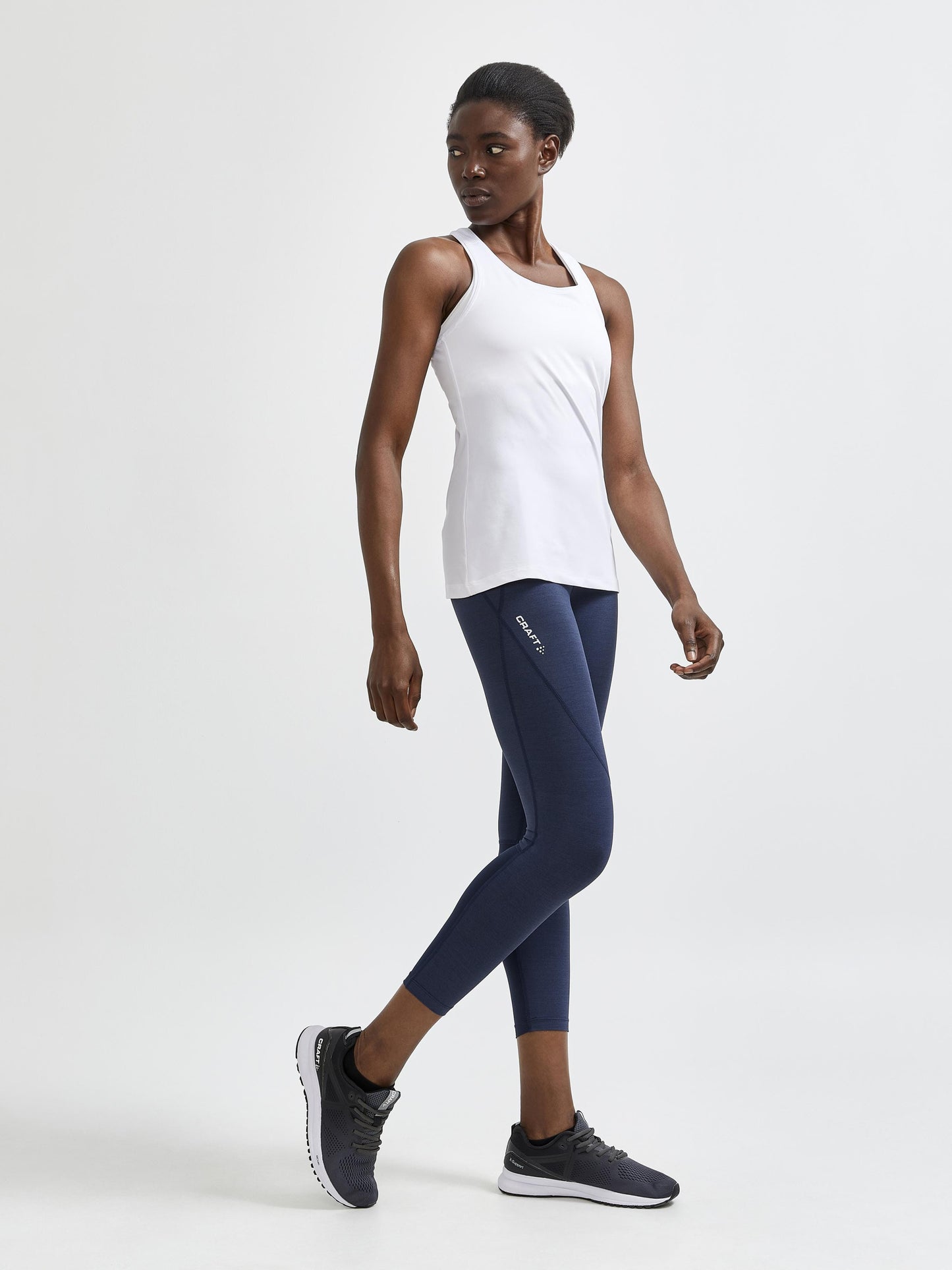 WOMEN'S ADV ESSENCE HIGH WAIST TRAINING TIGHTS - BLAZE MELANGE Craft Sportswear NA