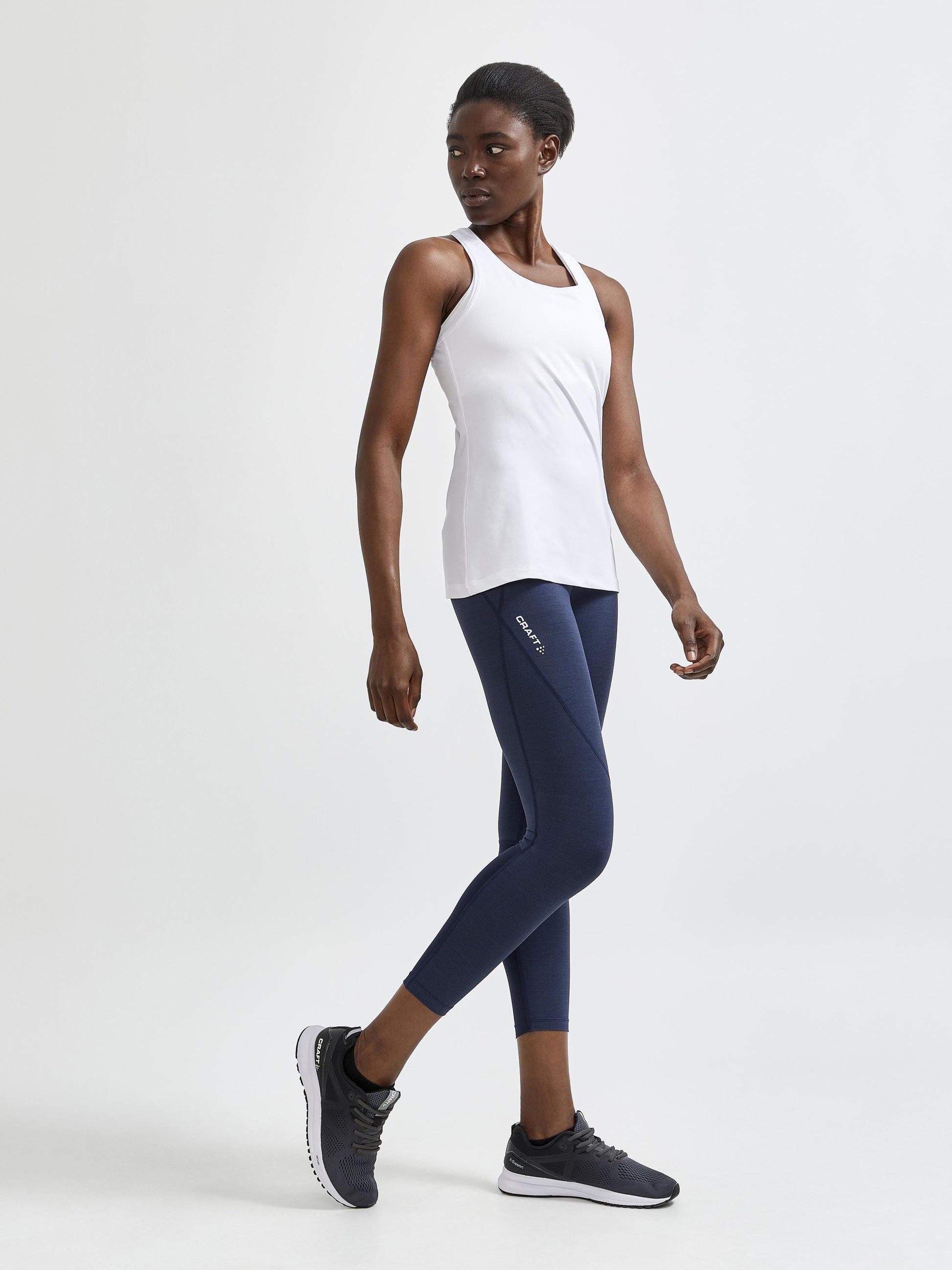 WOMEN'S ADV ESSENCE HIGH WAIST TRAINING TIGHTS - BLAZE MELANGE Craft Sportswear NA