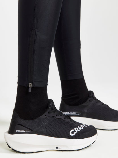 WOMEN'S ADV ESSENCE TRAINING ZIP TIGHTS - Black Craft Sportswear NA