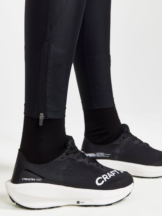 WOMEN'S ADV ESSENCE TRAINING ZIP TIGHTS - Black Craft Sportswear NA