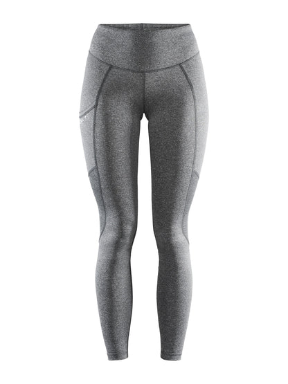 WOMEN'S ADV ESSENCE TRAINING TIGHTS - Dk Grey Melange Craft Sportswear NA