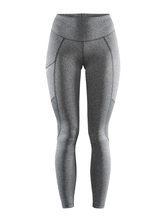 WOMEN'S ADV ESSENCE TRAINING TIGHTS - Dk Grey Melange Craft Sportswear NA