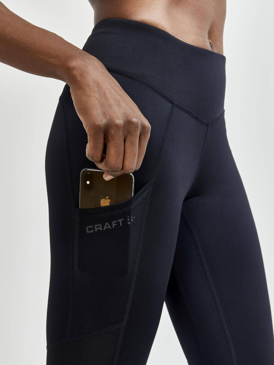 WOMEN'S ADV ESSENCE TRAINING TIGHTS - Black Craft Sportswear NA