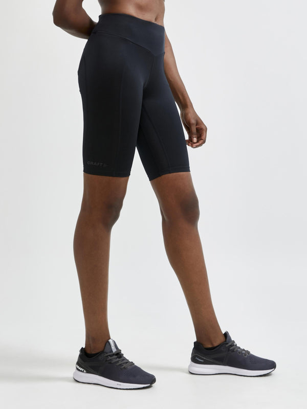 WOMEN'S ADV ESSENCE TRAINING SHORT TIGHTS - Black – Craft