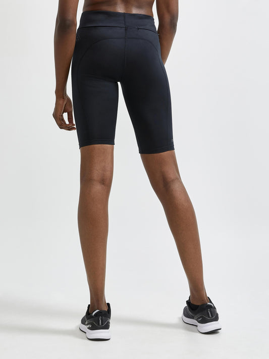 WOMEN'S ADV ESSENCE TRAINING SHORT TIGHTS - Black Craft Sportswear NA