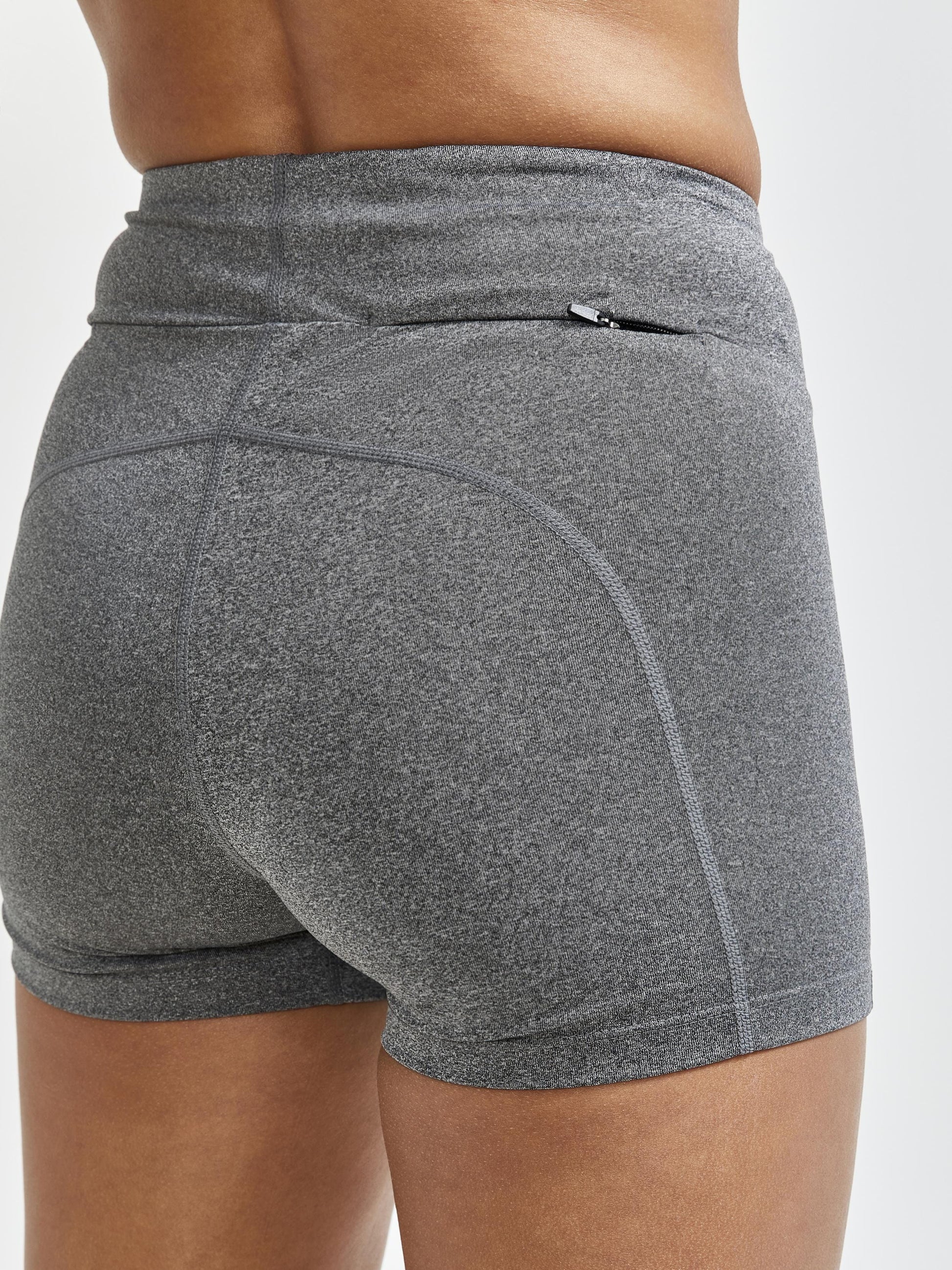 WOMEN'S ADV ESSENCE HOT PANT TRAINING TIGHTS - Dk Grey Melange Craft Sportswear NA