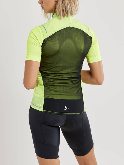 WOMEN'S ESSENCE LIGHT WIND CYCLING VEST - Flumino Craft Sportswear NA