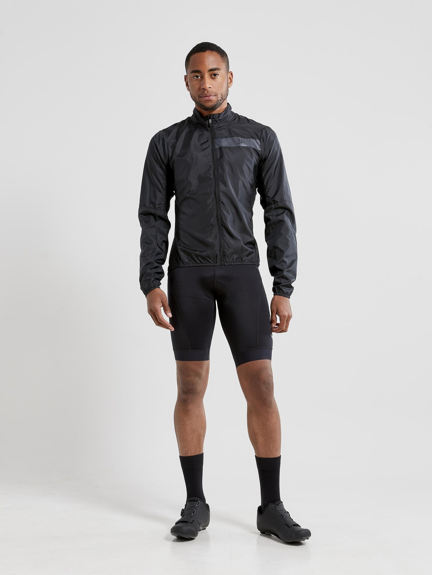 Men's Essence Light Wind Cycling Jacket - Black Men's Jackets and Vests Craft Sportswear NA