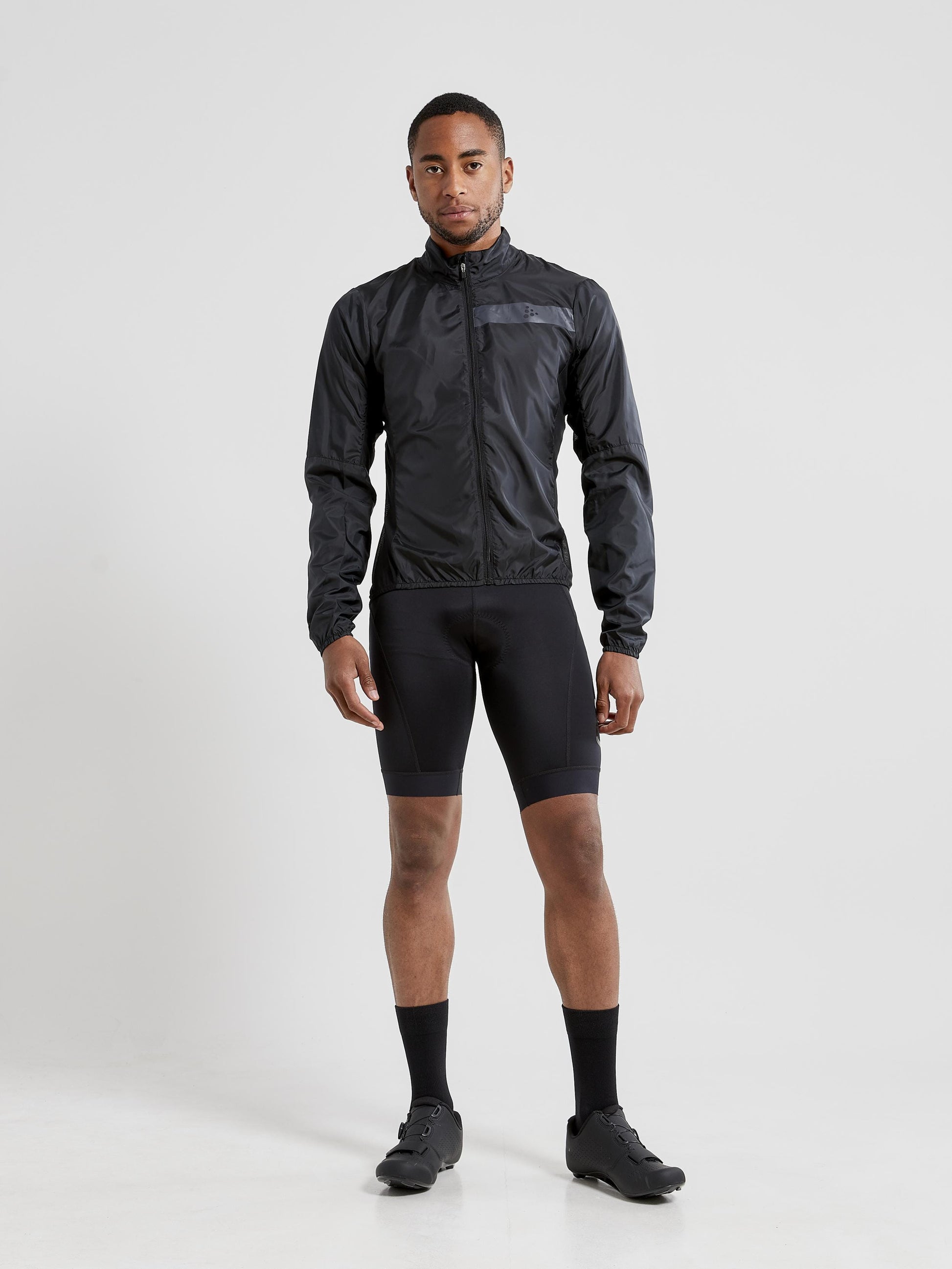 Men's Essence Light Wind Cycling Jacket - Black Men's Jackets and Vests Craft Sportswear NA