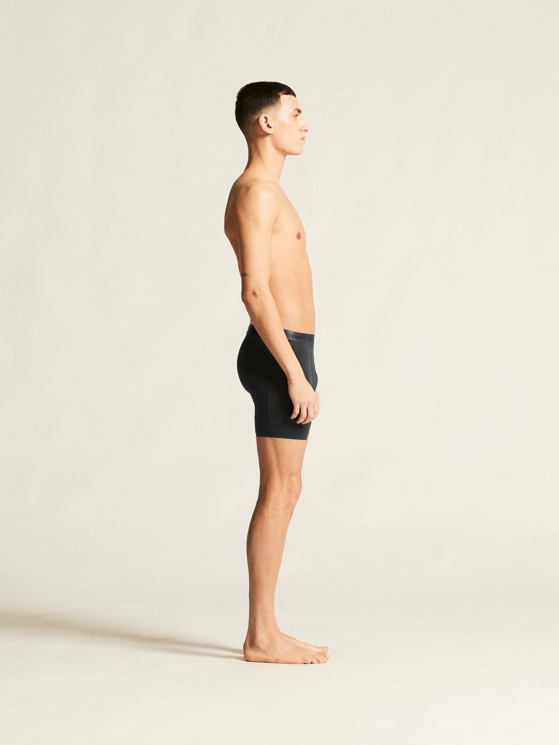 Men's Active Nanoweight 6-Inch Boxer - Black Craft Sportswear NA