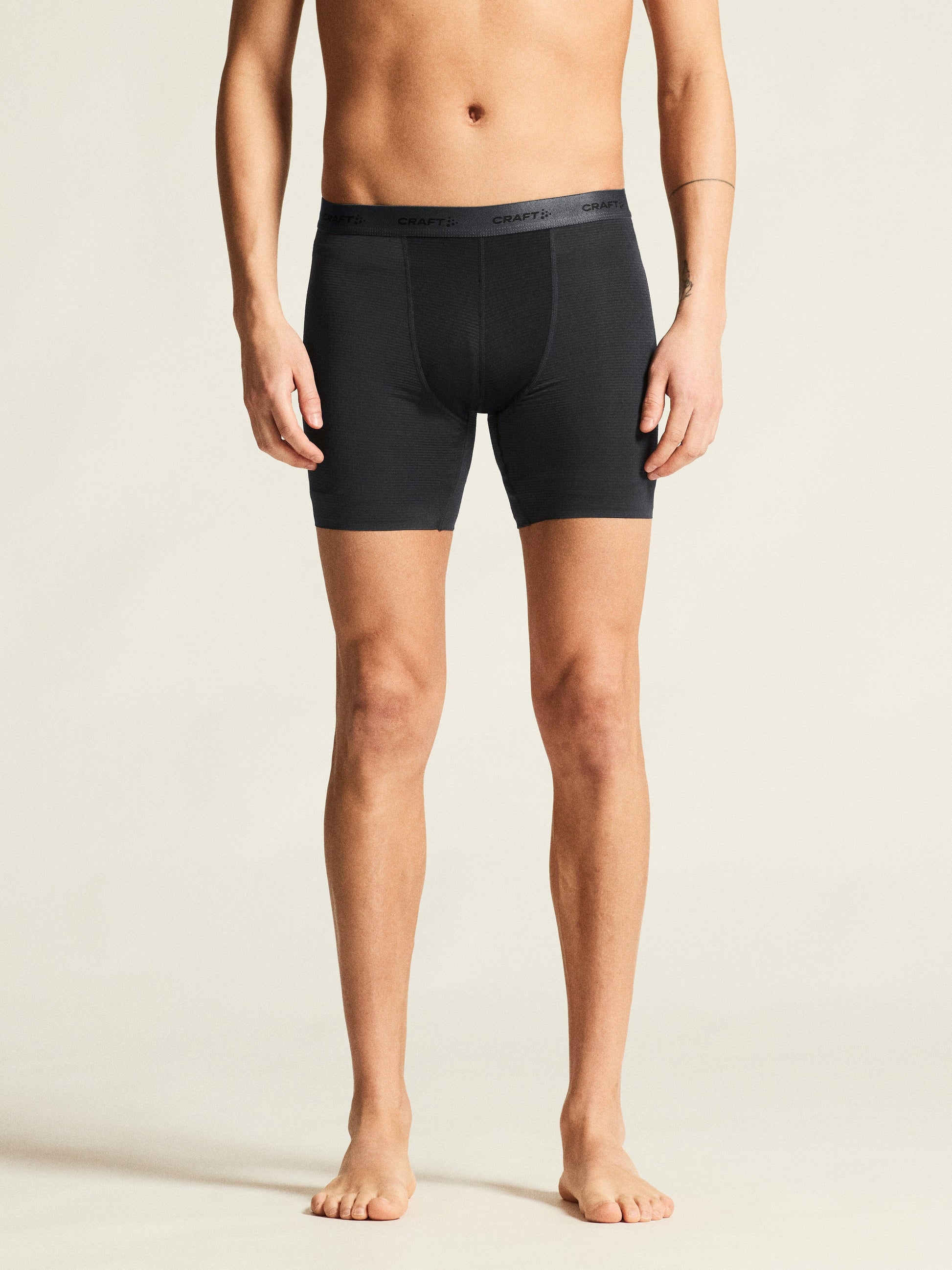 Men's Active Nanoweight 6-Inch Boxer - Black Craft Sportswear NA