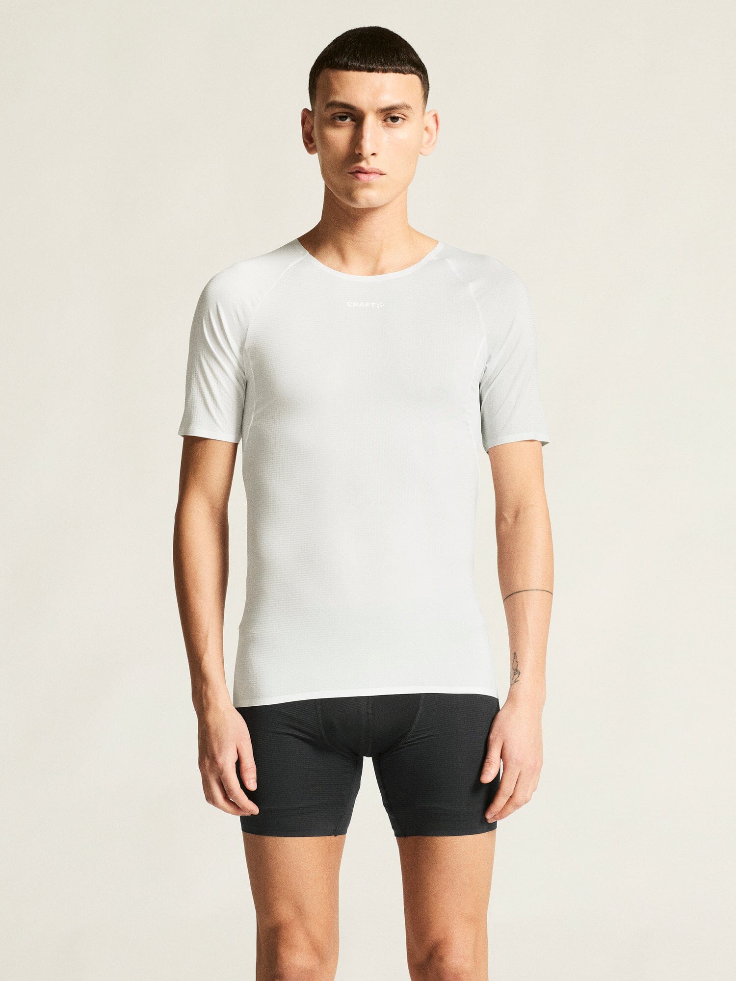 Men's Active Nanoweight SS Tee - White Craft Sportswear NA