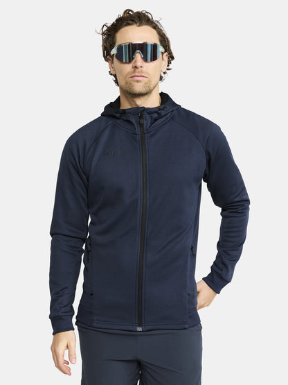 Men's ADV Unify Full-Zip Hood - NAVY Craft Sportswear NA