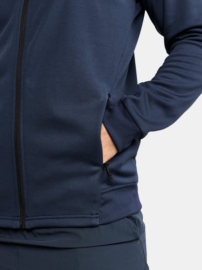 Men's ADV Unify Full-Zip Hood - NAVY Craft Sportswear NA