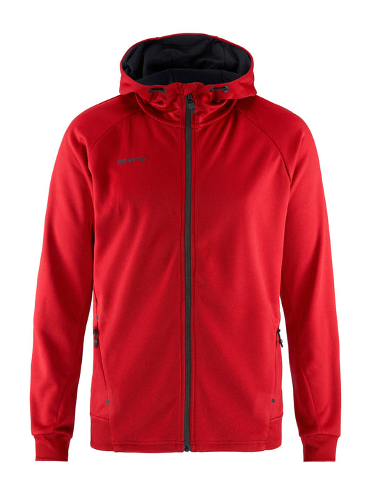 Men's ADV Unify Full-Zip Hood - BRIGHT RED Craft Sportswear NA
