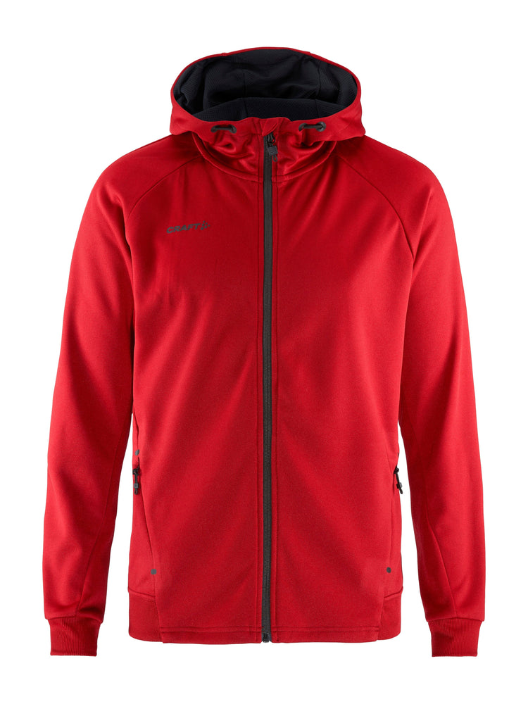 Men's ADV Unify Full-Zip Hood - BRIGHT RED Craft Sportswear NA