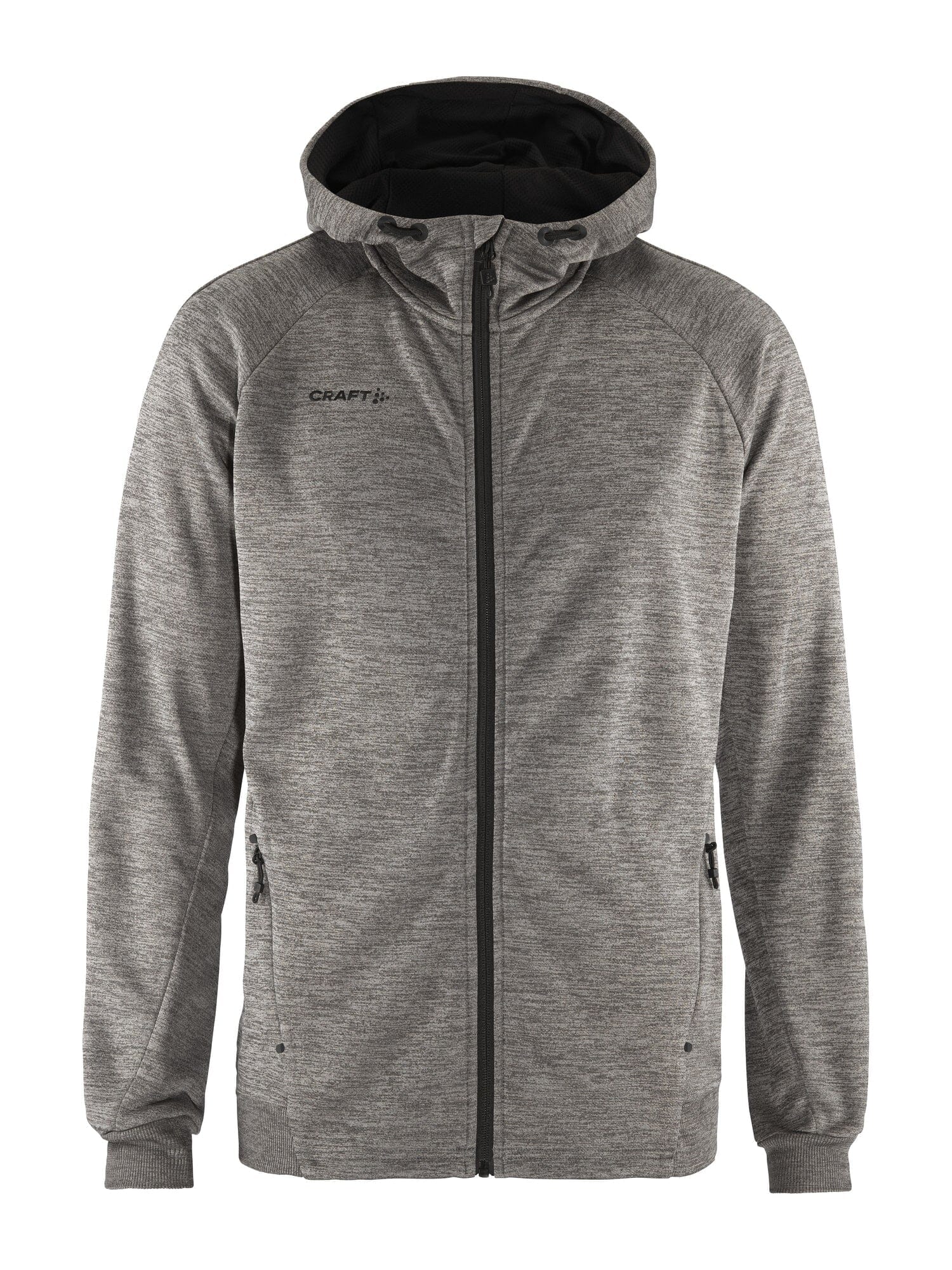 Men's ADV Unify Full-Zip Hood - Dk Grey Melange Craft Sportswear NA